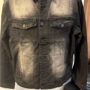blind trust /Men's Two-Tone Denim Jacket.